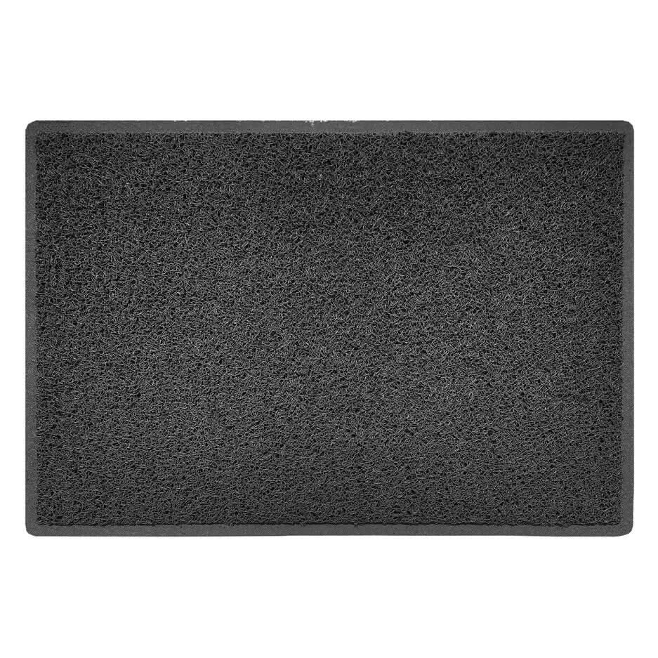 Dark Grey Spaghetti Coil Indoor or Outdoor Door Mat Doormat Welcome Floor Mat