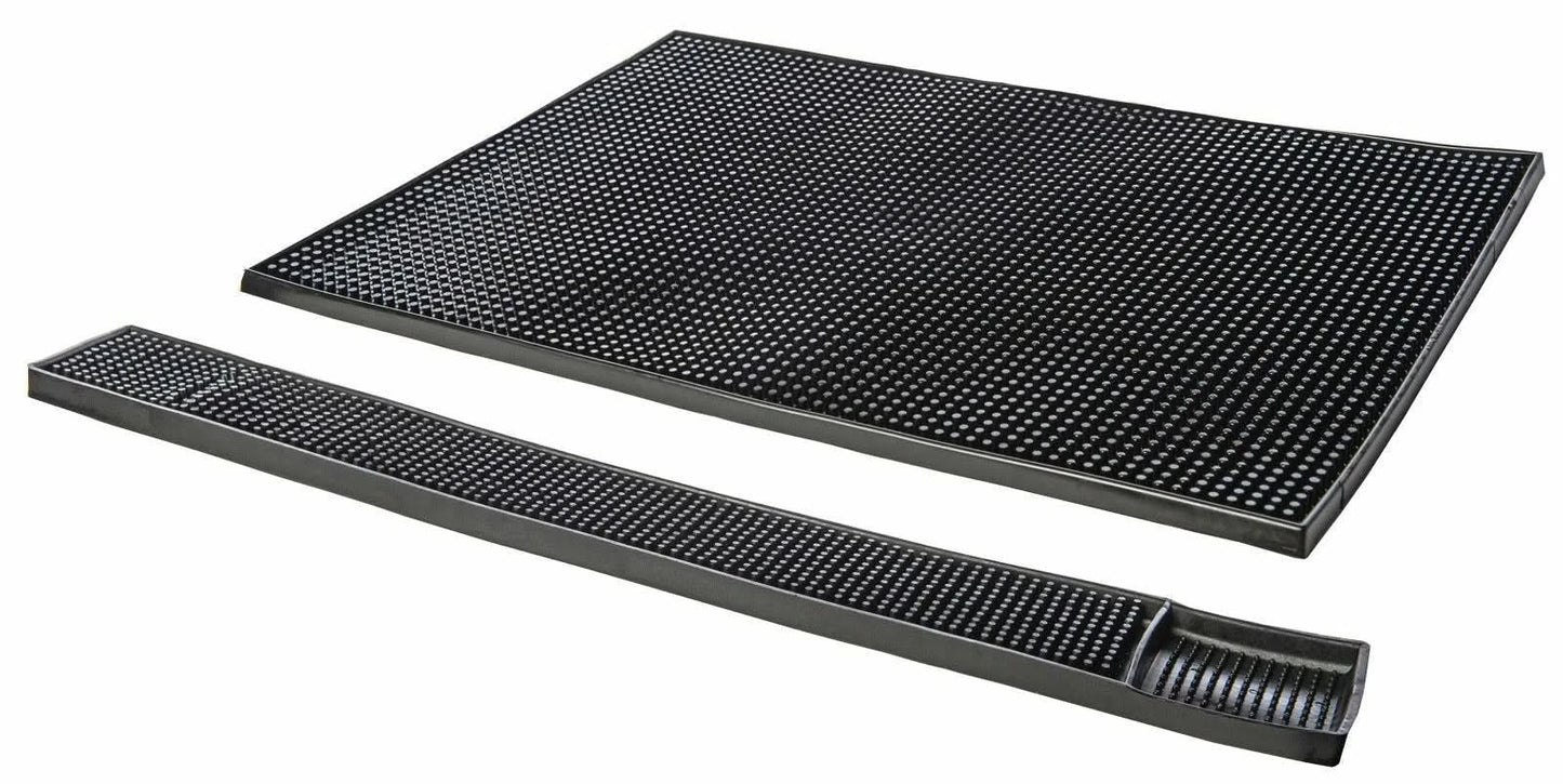Rubber Service Bar Mat Heavy Duty Anti-slip Rubber Drip Mats for Kitchen Hotel