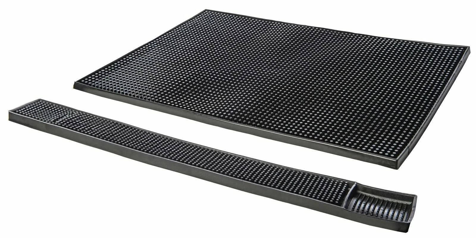 Rubber Service Bar Mat Heavy Duty Anti-slip Rubber Drip Mats for Kitchen Hotel