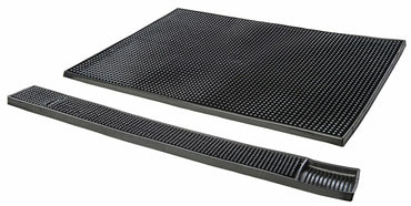 Rubber Service Bar Mat Heavy Duty Anti-slip Rubber Drip Mats for Kitchen Hotel