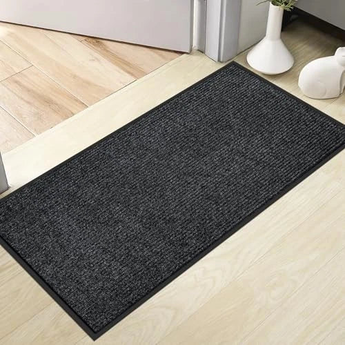 Indoor Outdoor Door Mat, 3'x5' Heavy Duty Front Door Mat, Non-Slip Washable