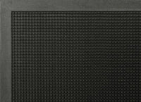 DIRT CATCHER Heavy Duty Finger-Tip Rubber Entrance mat 600mm x 800mm