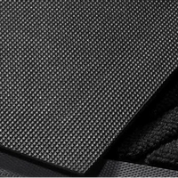 Front Door Mat Outside Entrance, 36x24, Waterproof All-Season 36x24 Inch Black