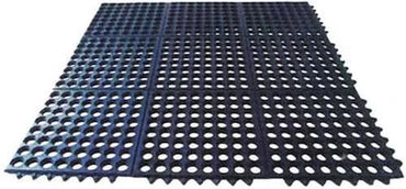 Interlocking Rubber Safety Mat Wet room mat 3ftx3ft(90x90cm)