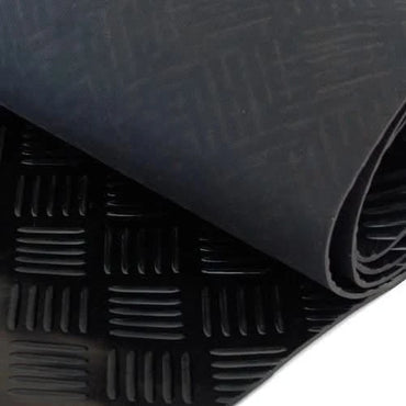 1.8m Wide 5 Bar Checker Rubber Flooring Roll