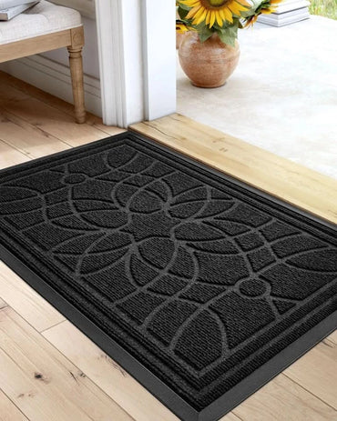 DEXI Door Mat 44 x 75 cm, Rubber Backing Dirt Trapper, Heavy Duty Non-Slip