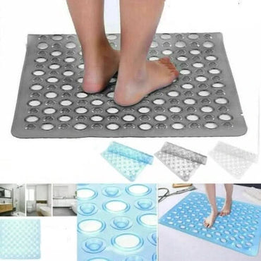 Bath Shower Mat Non Slip Pvc Bathroom Rubber Mats Anti Slip Suction Bath Mat UK