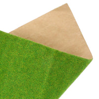 Green Grass Effect for Crafting Fake Artificial Mat Model Turf