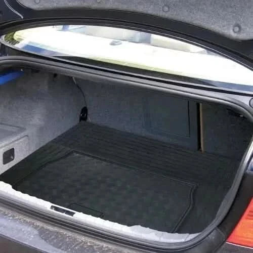 Heavy Duty Black Rubber Boot Mat Liner Car Boot - For Rolls Royce All Models