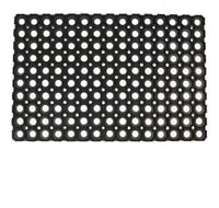 Large Door Mat Heavy Duty Entrance Hollow Rubber Mat Outdoor Non Slip 50x100cm